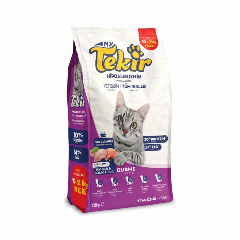 Mamalarımız | Tekir | Tekir Gourmet Yetişkin Kedi Maması