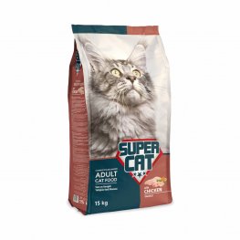 Klaspet | Super Cat Tavuklu Yetişkin Kedi Maması
