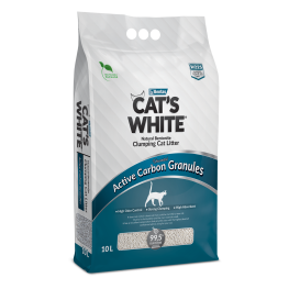 Klaspet | Cat's White Aktif Karbon Taneli Kedi Kumu