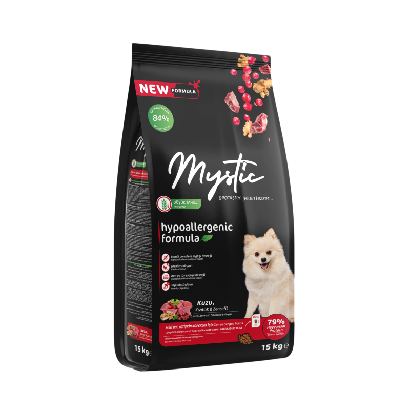 Klaspet | Mystic Kuzulu Mini Irk Yetişkin köpek Maması
